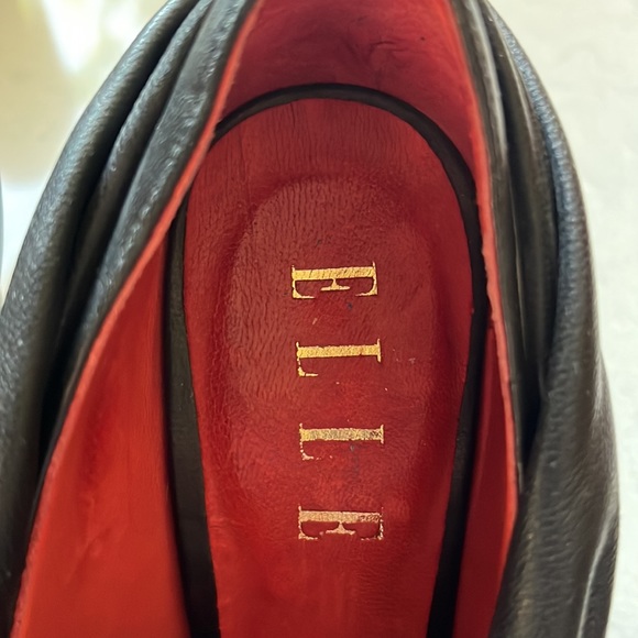 Elle black high-heeled booties - Picture 7 of 10